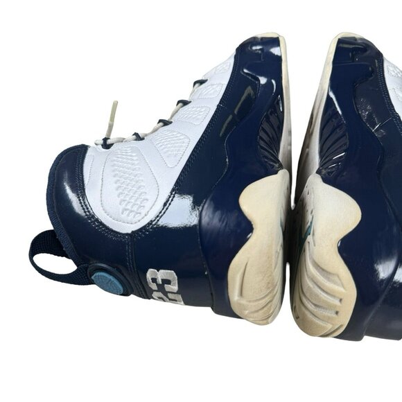 Nike Air Jordan 9‎ Retro UNC Pearl Blue Men's Size 8.5 302370-145 - Picture 10 of 16